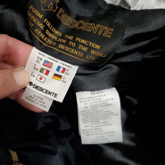 Vintage Descente Silver Retro Mens Ski Suit - Picture 16 of 16